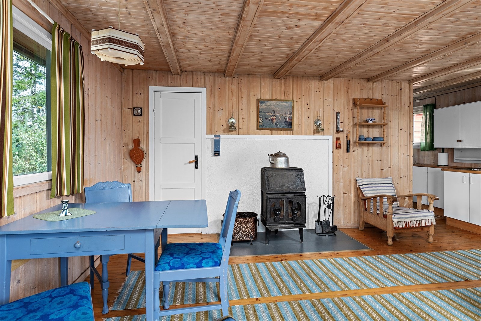 Oppvarming ved hjelp av vedfyring Galleribilde