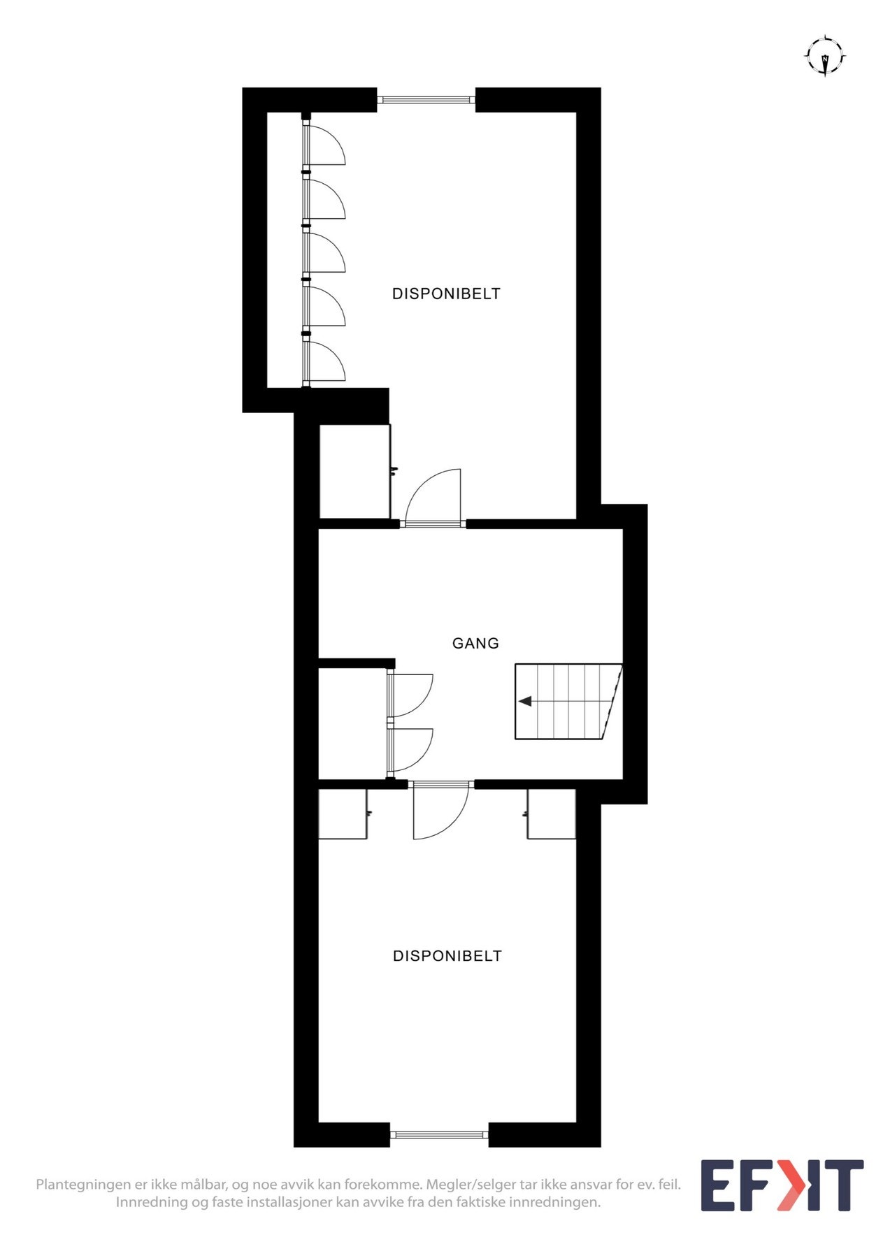 Plantegning loft Galleribilde