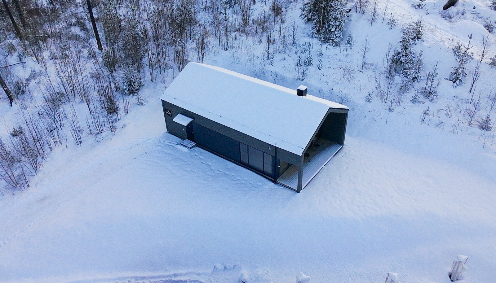 Dronefoto Galleribilde