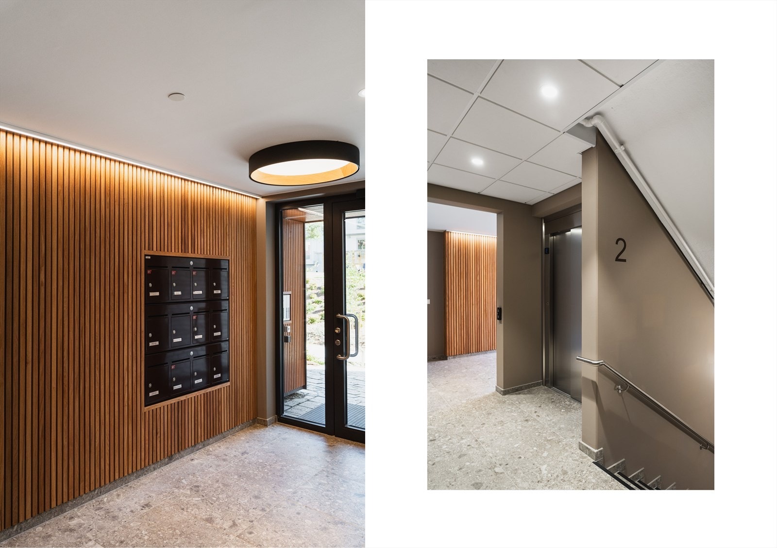 Representativt inngangsparti Galleribilde