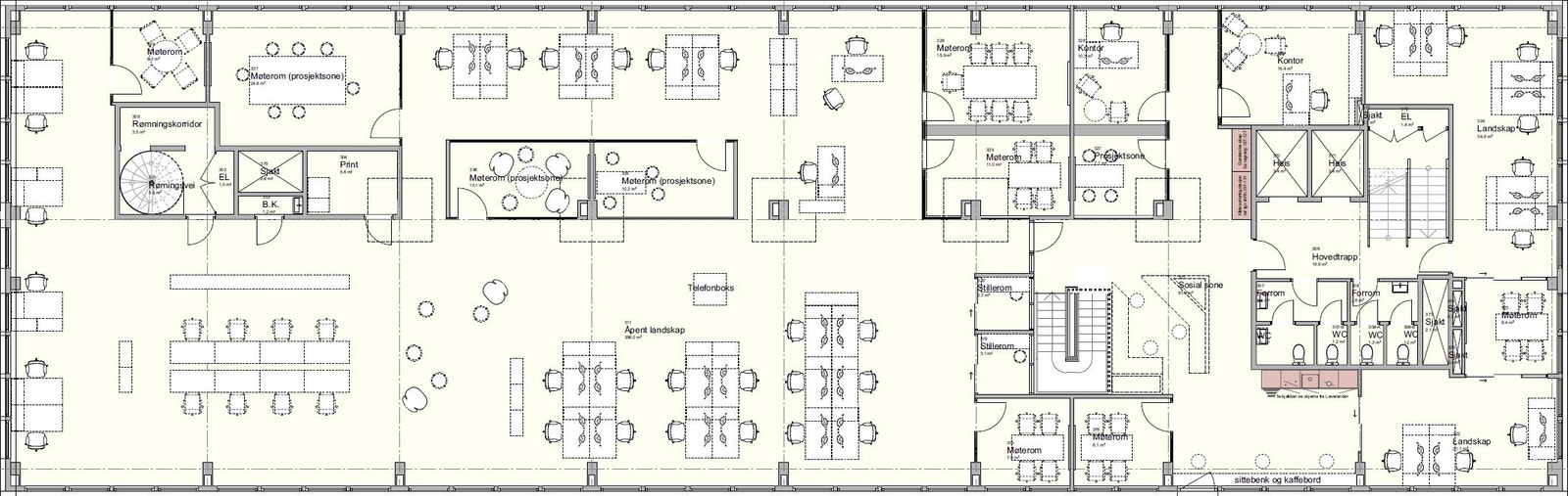 Alternativ møbleringsplan Galleribilde