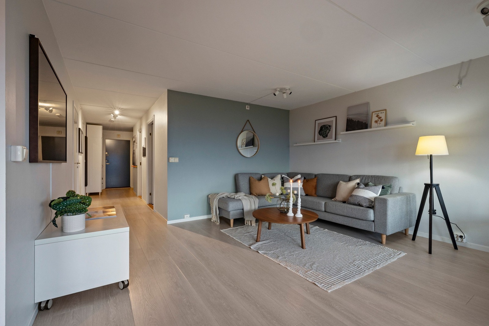 Lun kveldsstemning Galleribilde