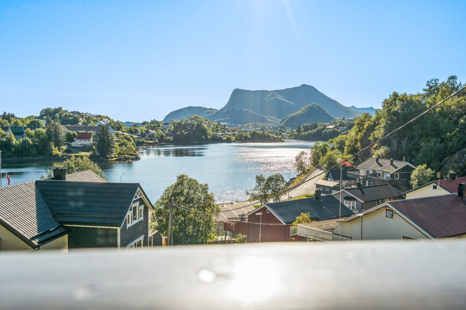 Fantastisk utsikt utover Garsosen Galleribilde