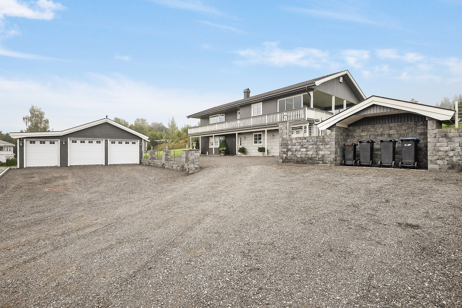 God plass for parkering. Galleribilde