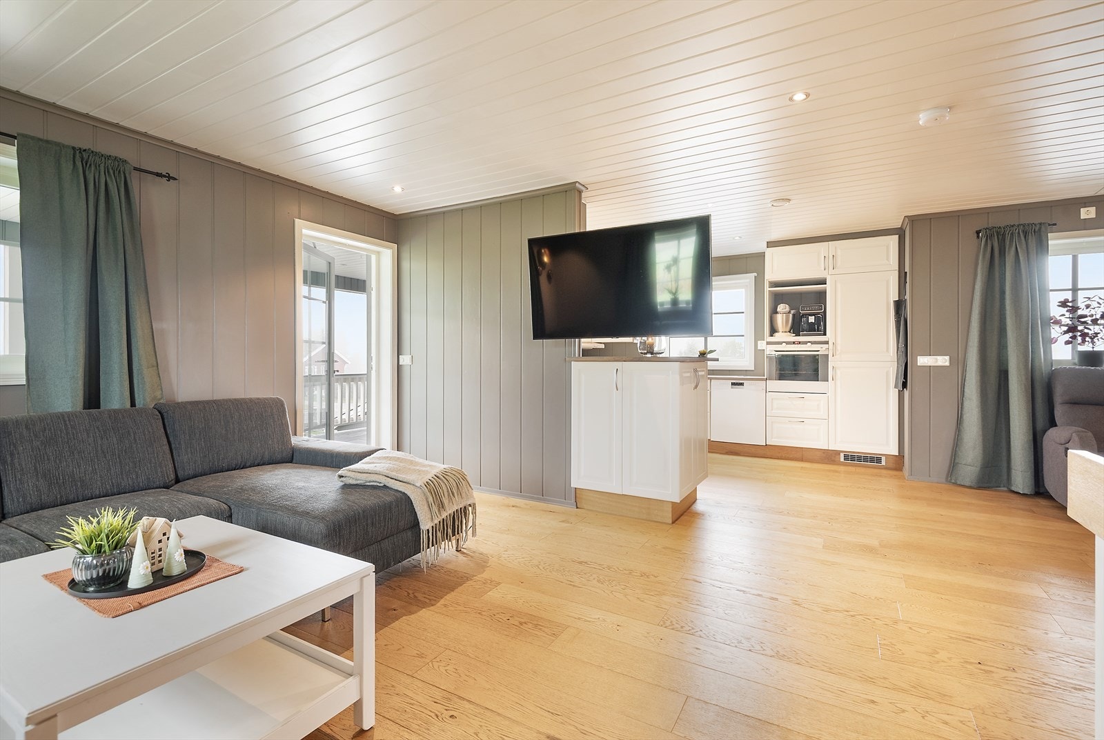 Utgang til veranda. Galleribilde