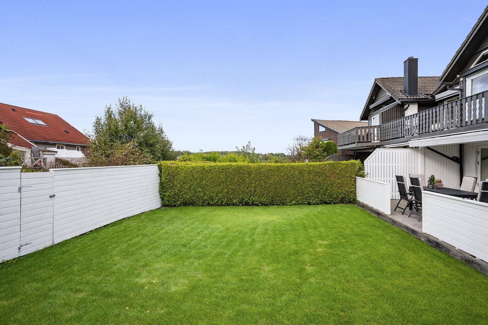 Stor flott gressplen Galleribilde