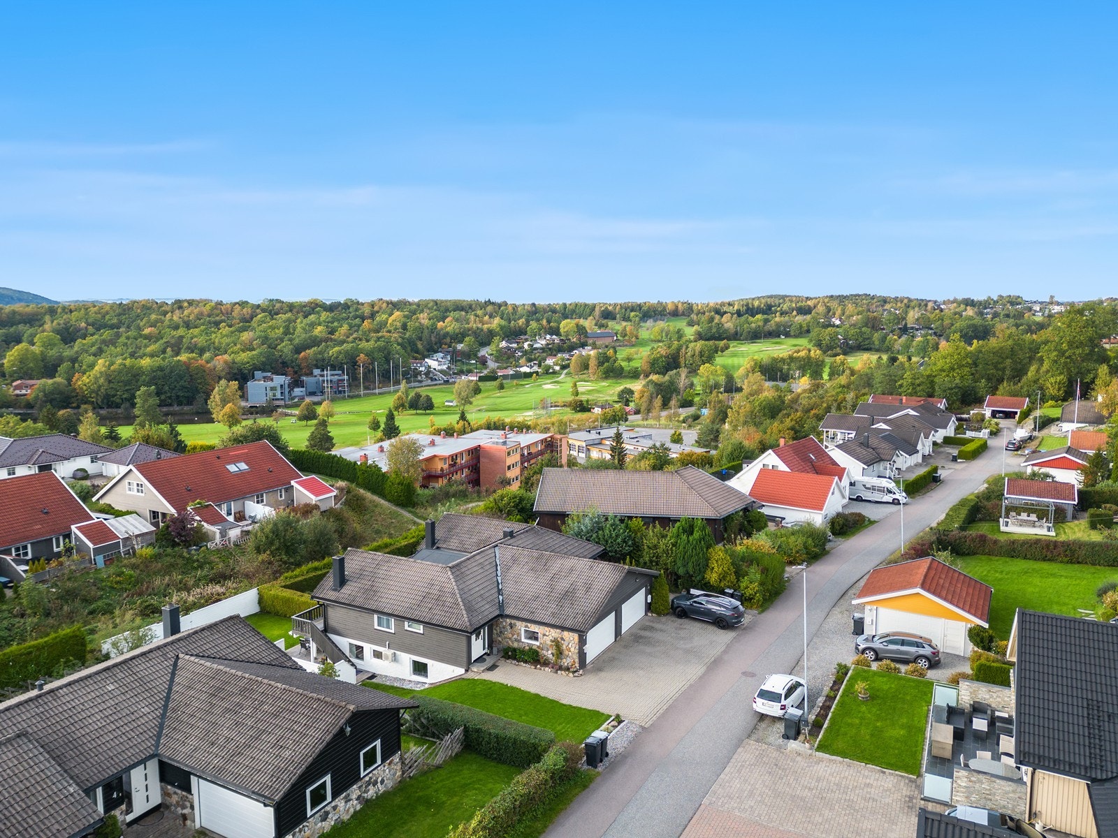 Dronefoto Galleribilde