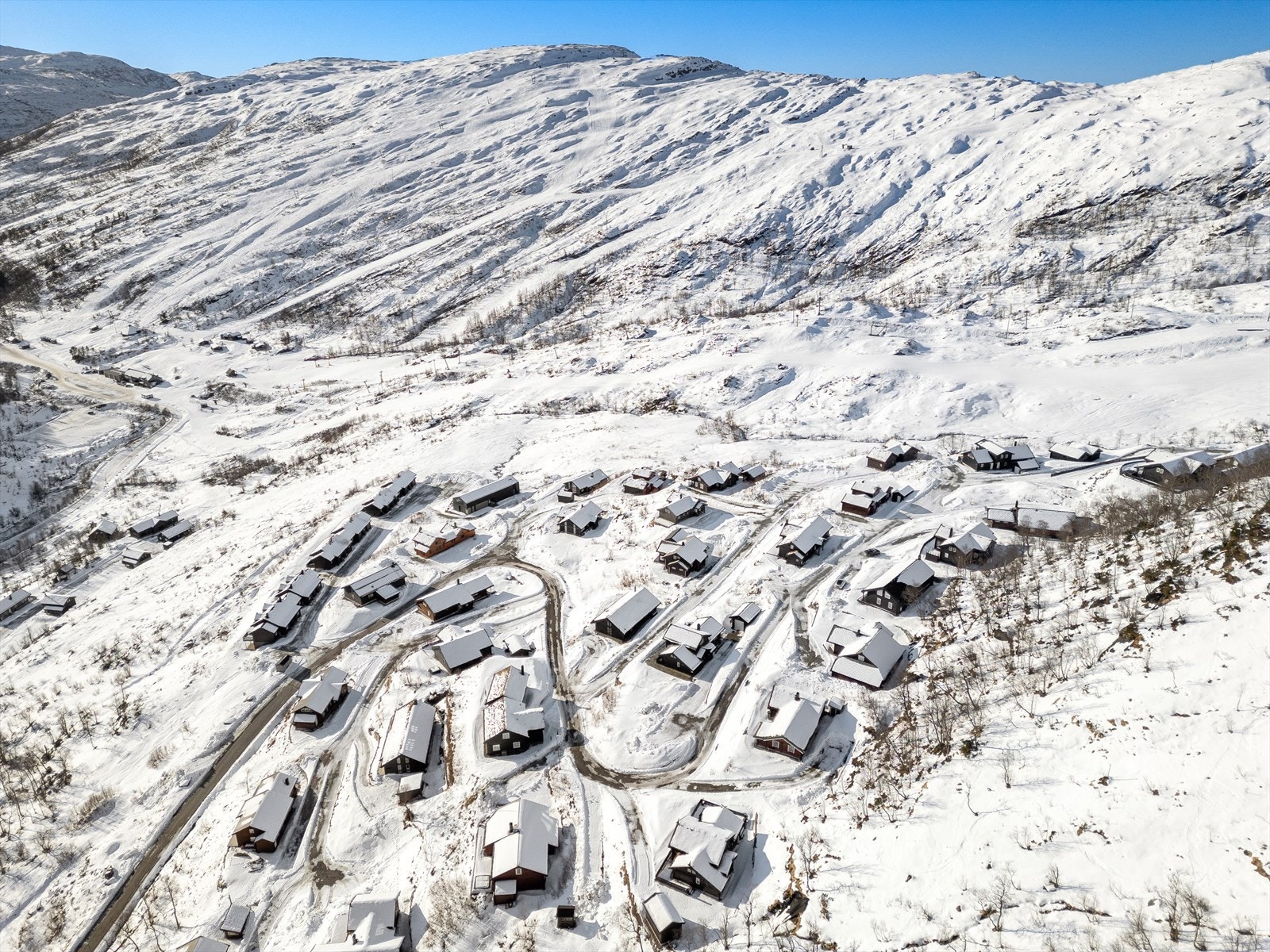 Ski in/ski out til Eikedalen skisenter Galleribilde