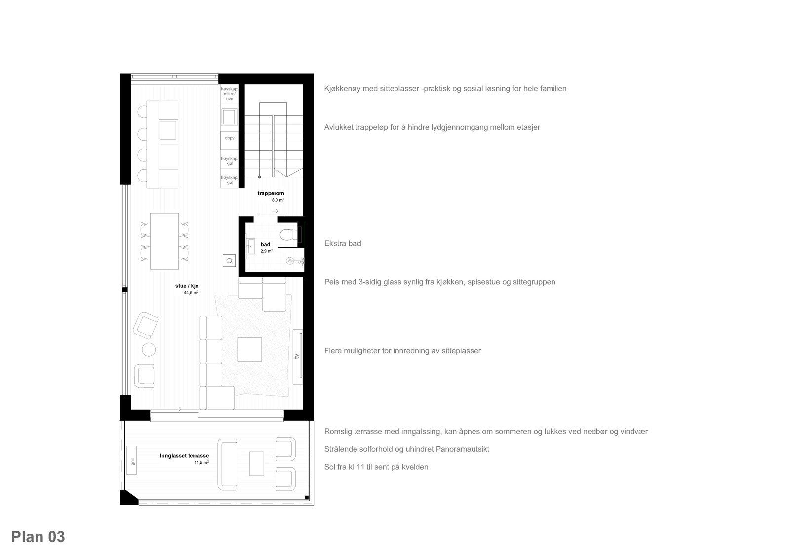 Planskisse Plan 03 Galleribilde
