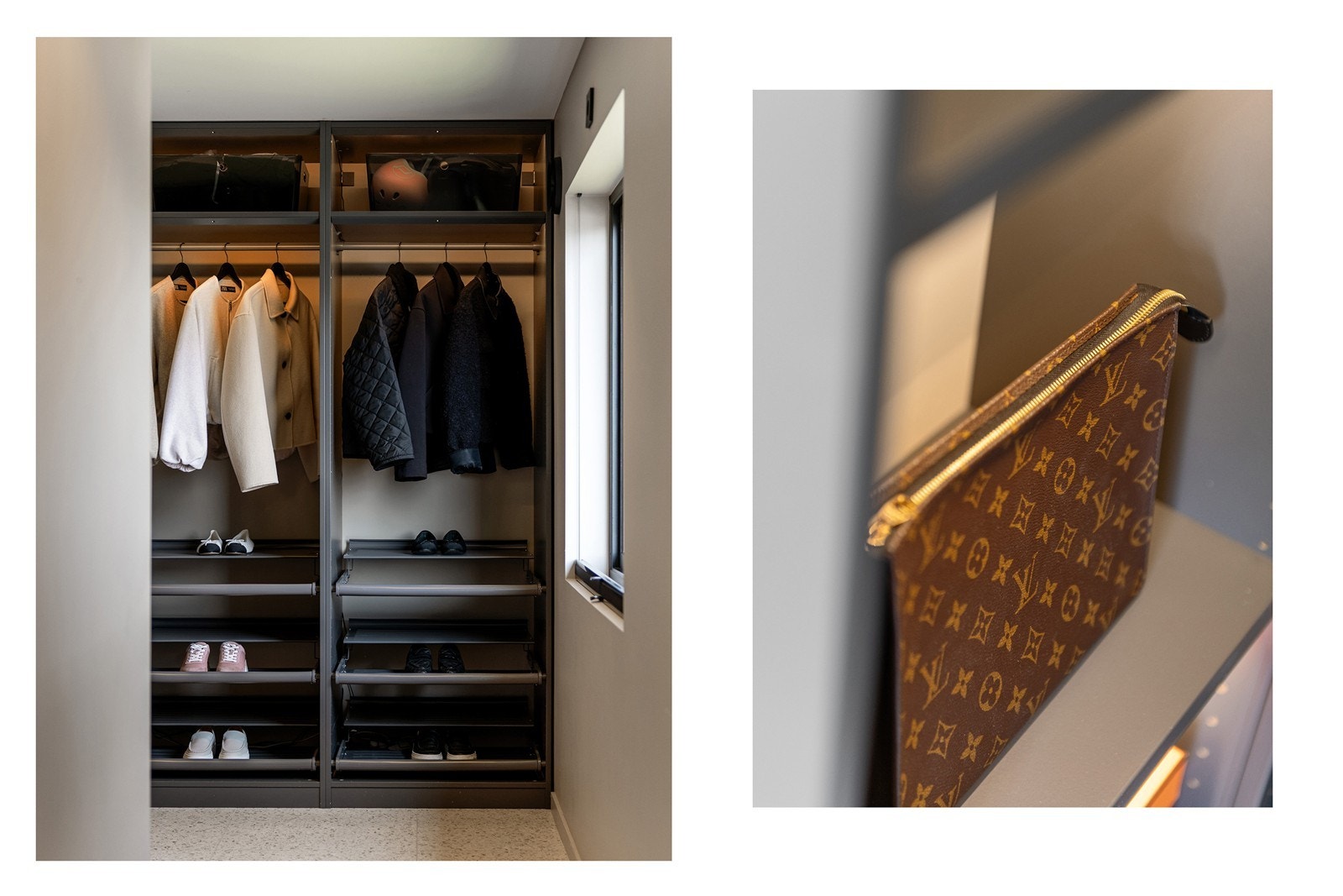 Garderoberom. Galleribilde