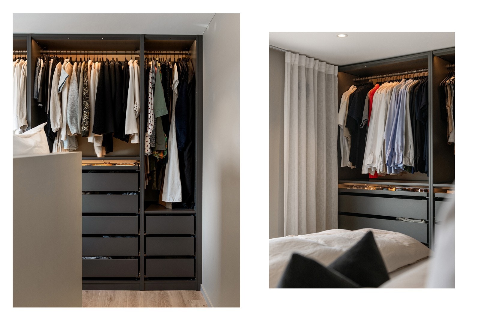 Elegant garderobeløsning Galleribilde