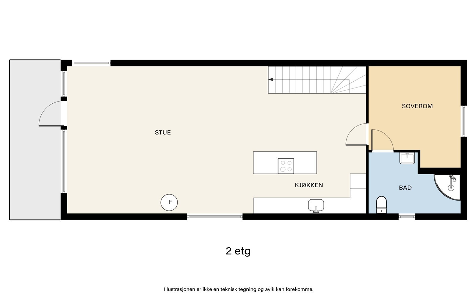 Plantegning 1. etasje. Galleribilde