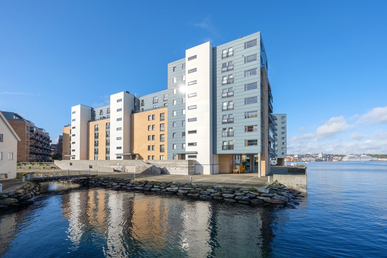 Verven 16 har en maritim beliggenhet - med kort vei til sentrum. Galleribilde