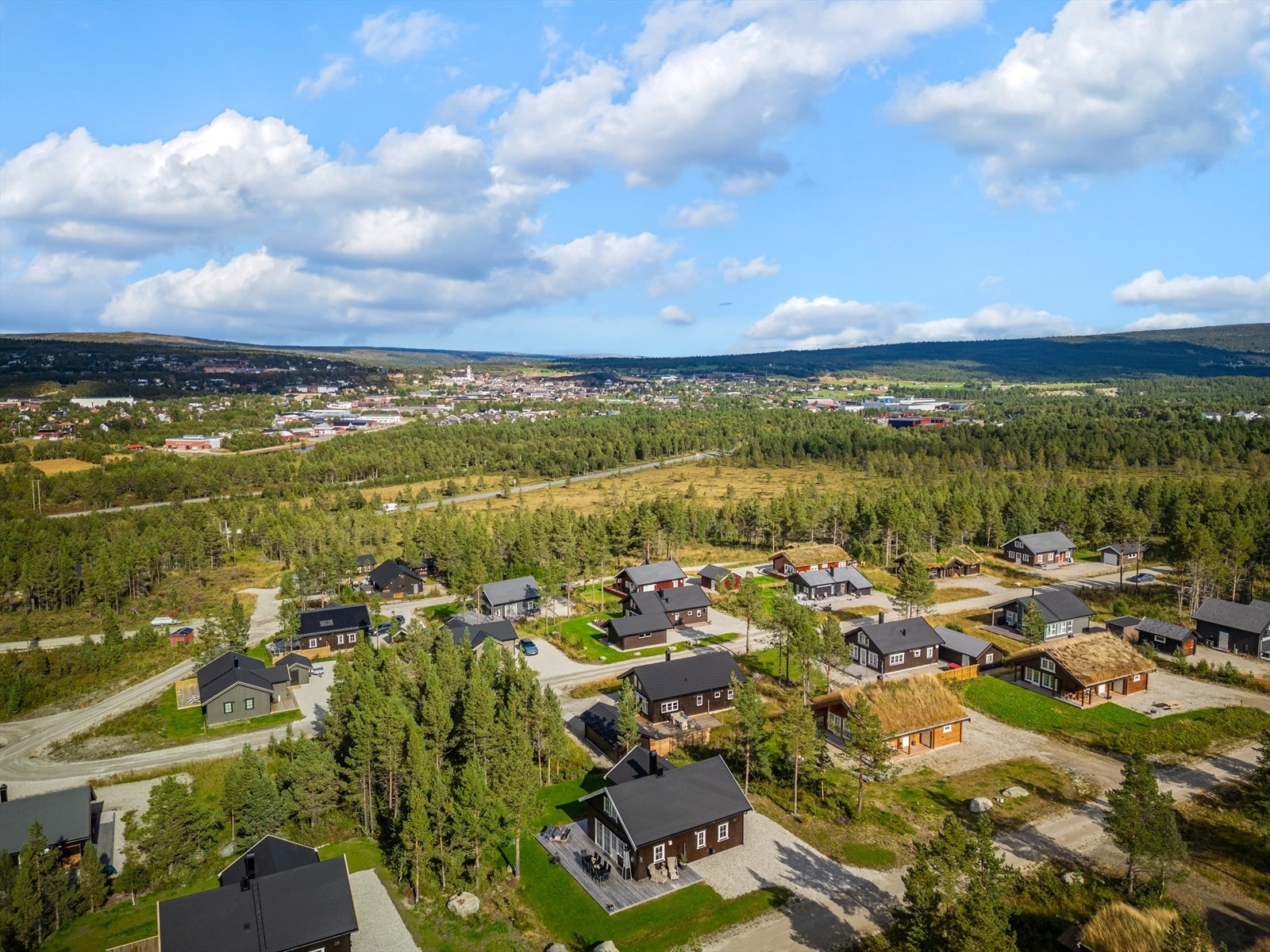 Dronefoto. Galleribilde