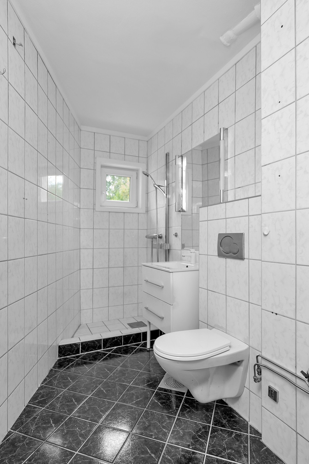 Badet har også varmekabler i gulv Galleribilde