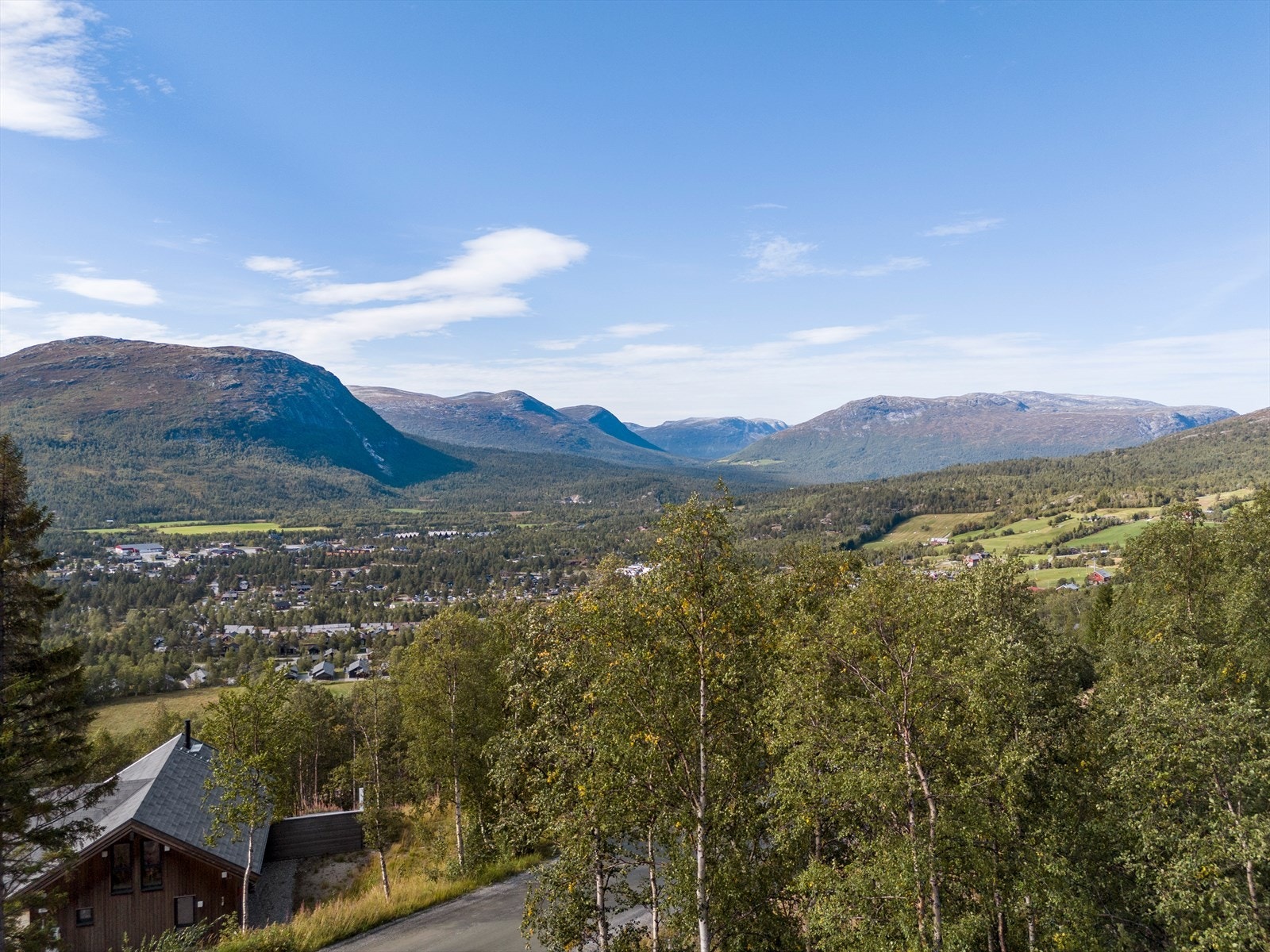 Dronefoto av utsikten Galleribilde