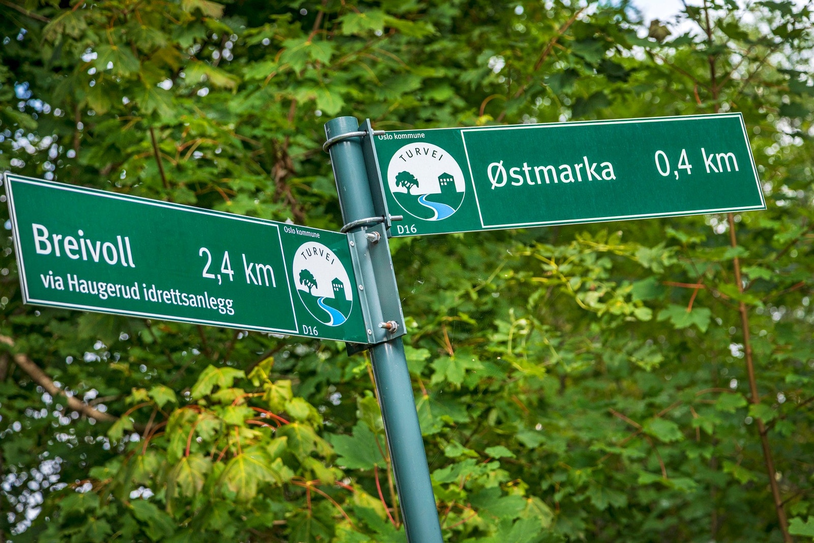 Fra boligen er det nærhet til Østmarka Galleribilde