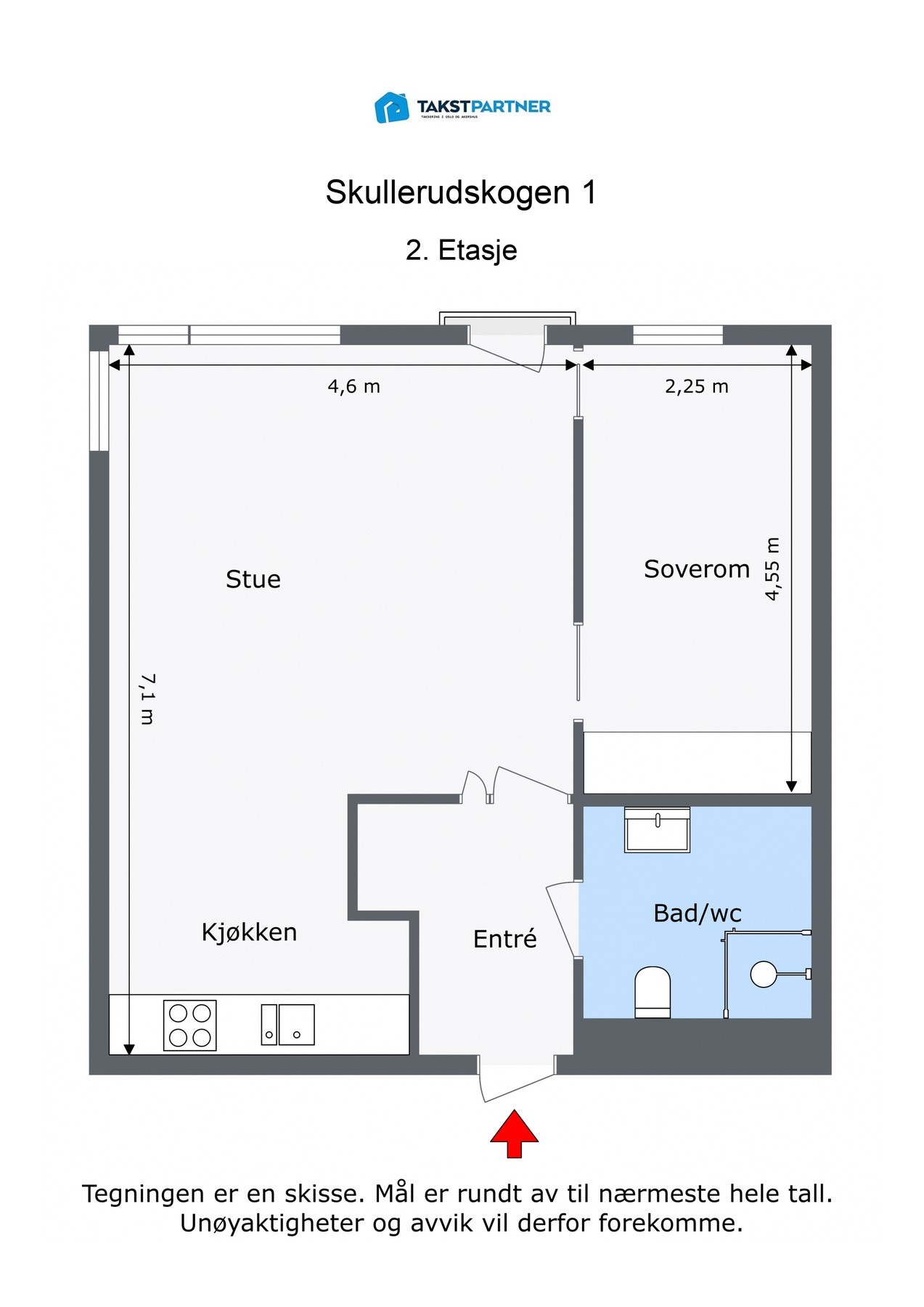 Plantegning. Galleribilde