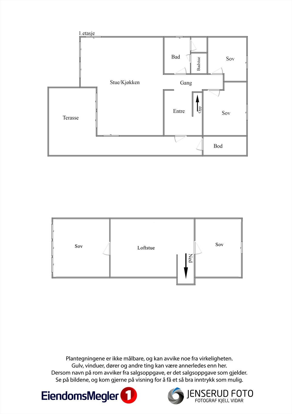 Plantegning Badstulistikken 14 Galleribilde