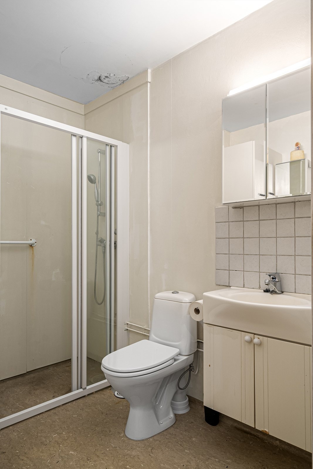 Det er etablert gulvvarme på bad. Galleribilde