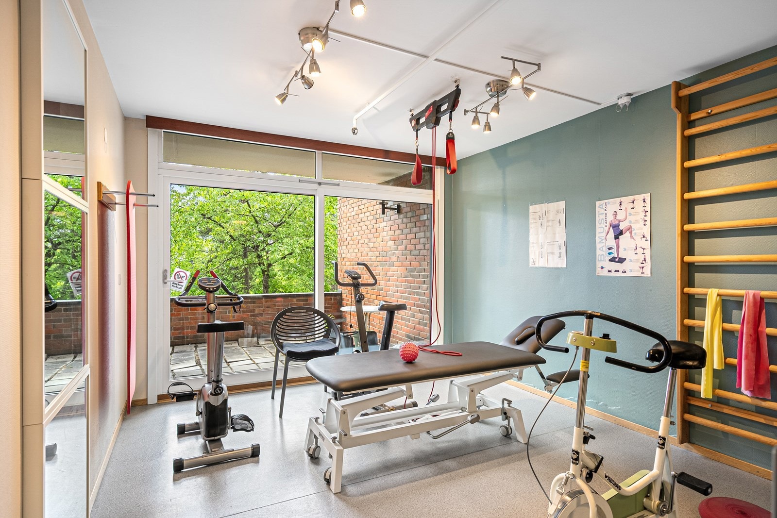 Felles trimrom for en aktiv og sunn livsstil. Galleribilde