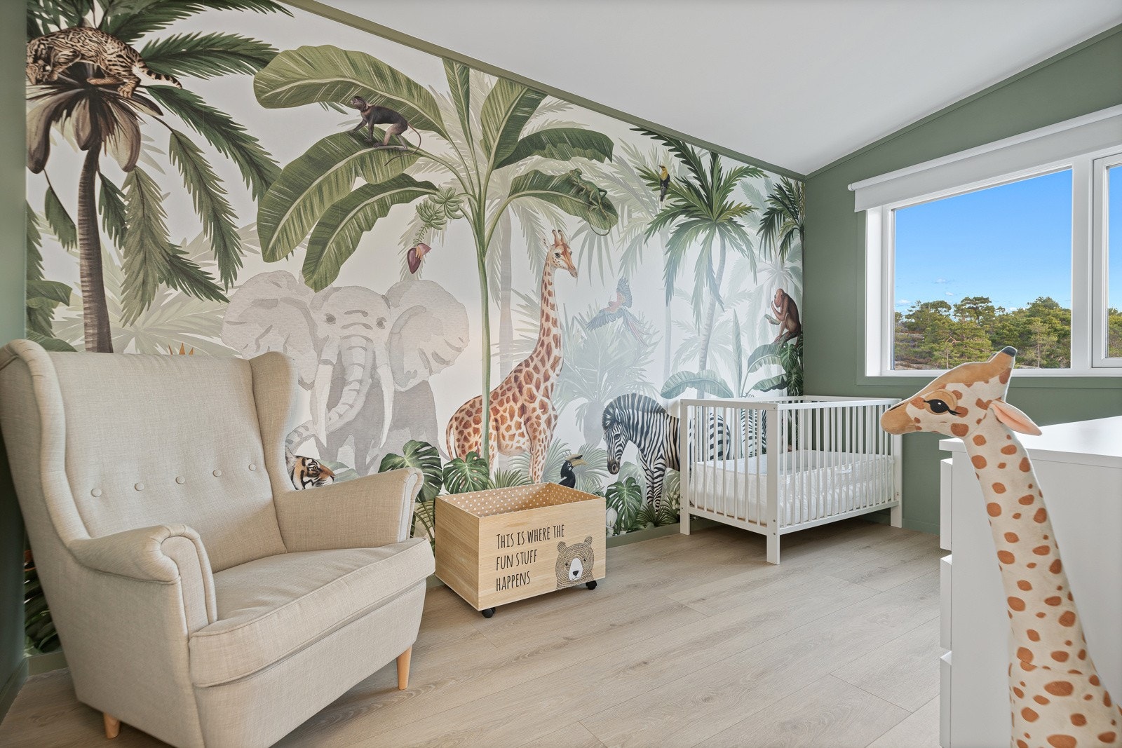 I denne etasjen finner man 3 ekstra soverom. Galleribilde