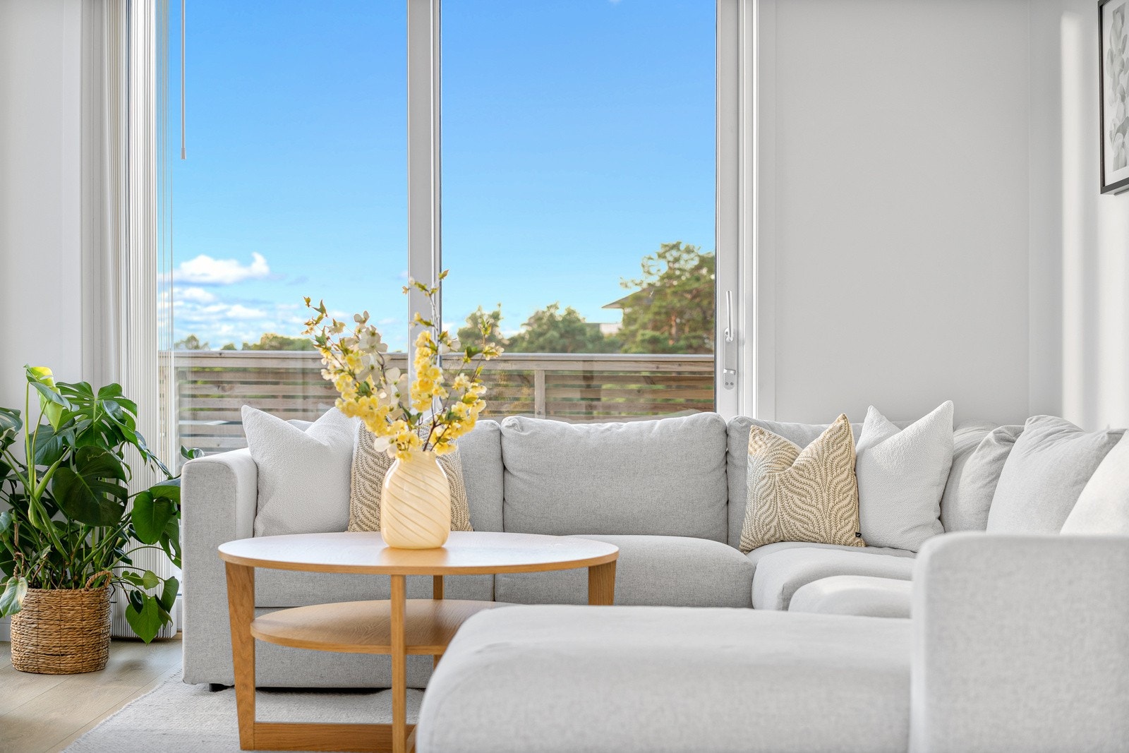 Boligen har en praktisk planløsning som gjør den til en drøm å innrede. Galleribilde