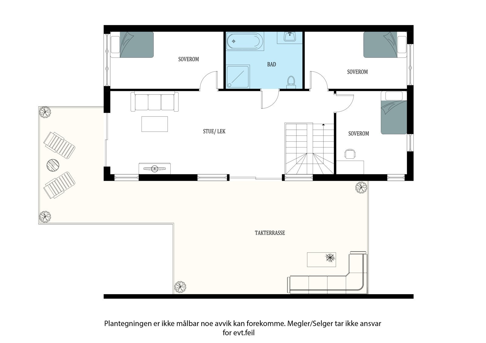 Plantegning 2.etasje. Galleribilde