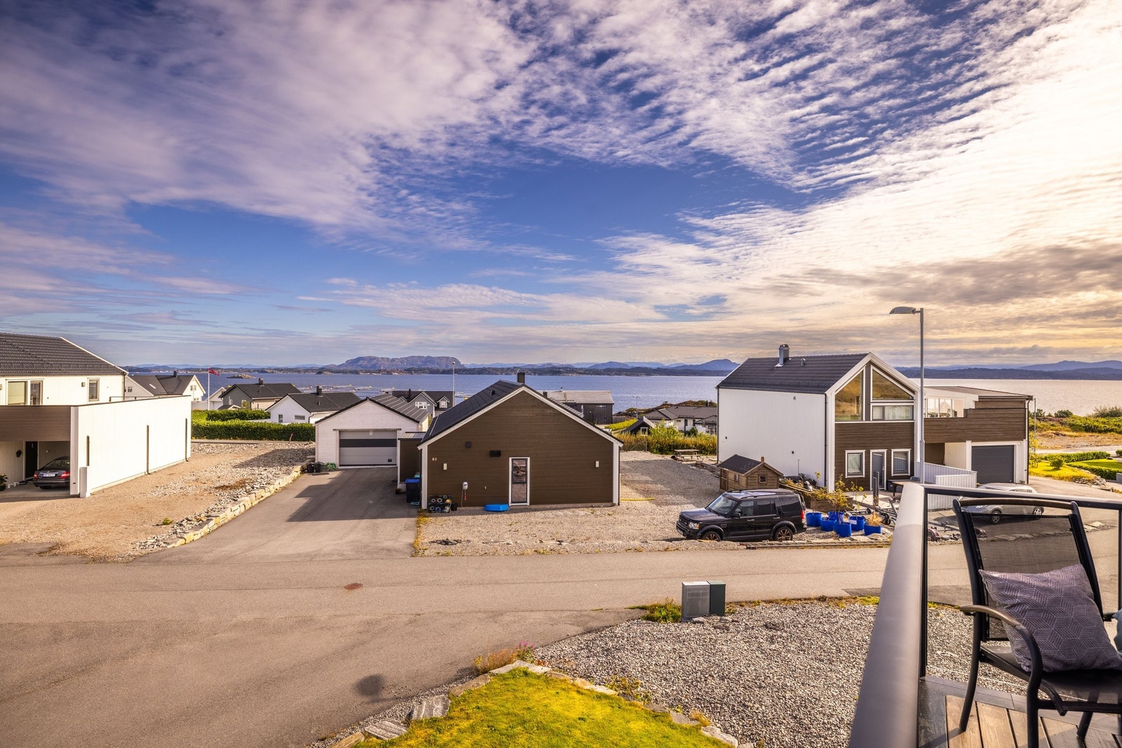 Utsikt fra Balkong Galleribilde