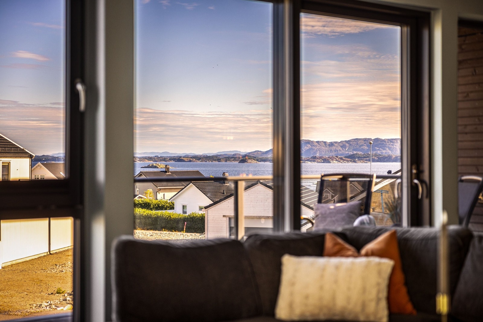 Fjordutsikt fra stue Galleribilde