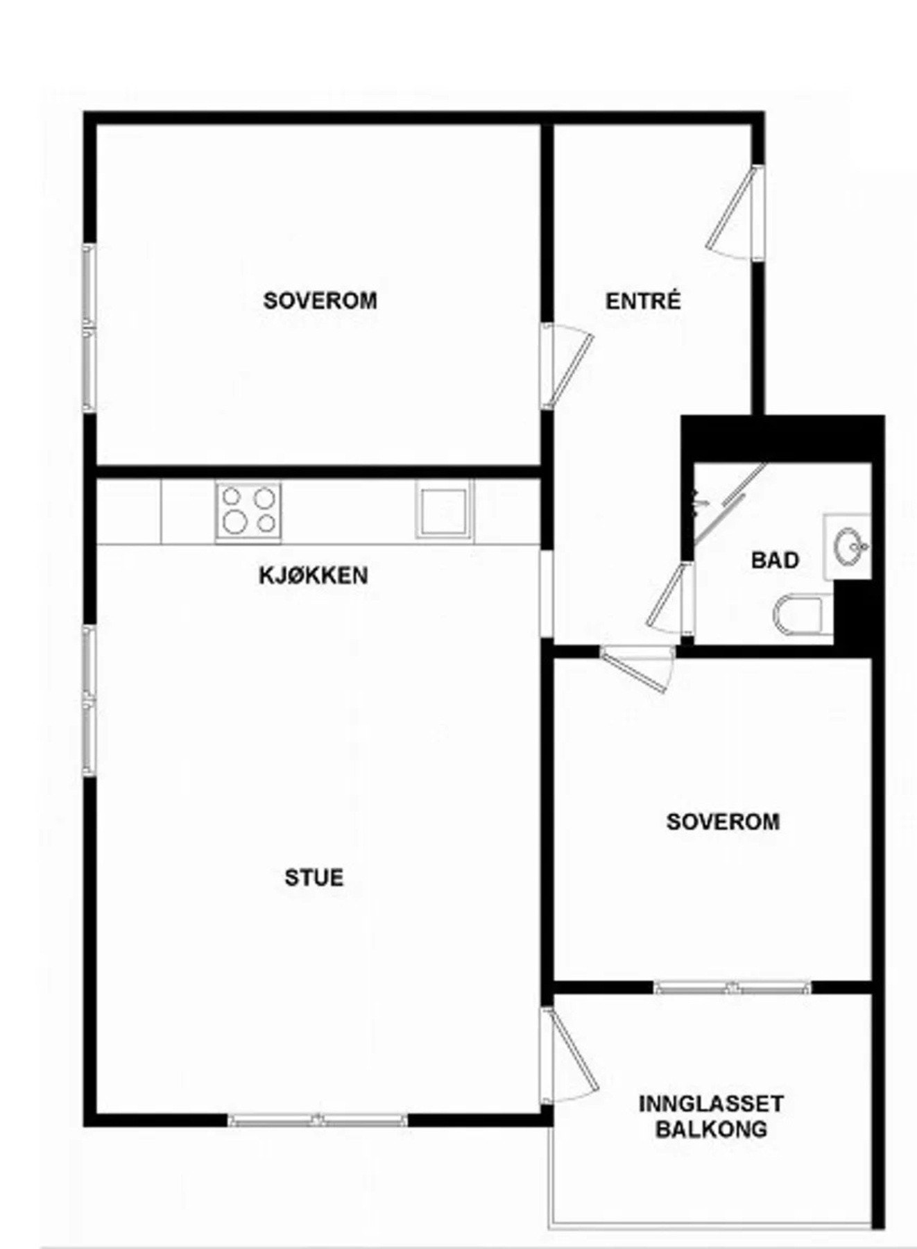 Planskisse. Galleribilde