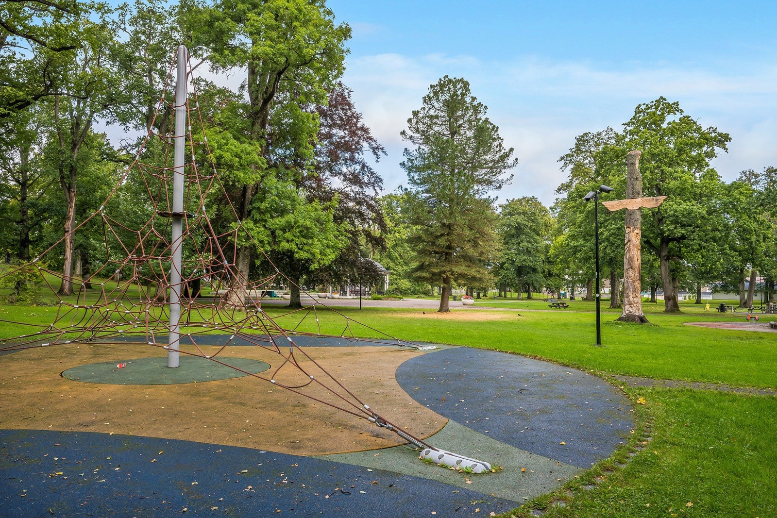 Lystlunden har blir betydelig oppgardert i de senere år Galleribilde