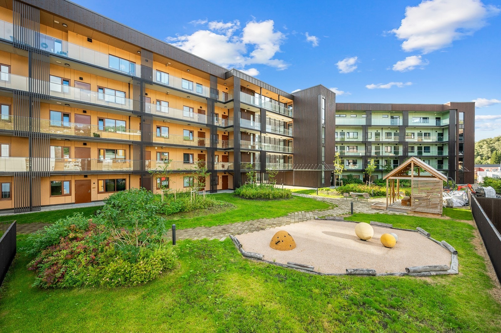 Her er det tilrettelagt for flotte fellesareal for alle og enhver. Galleribilde