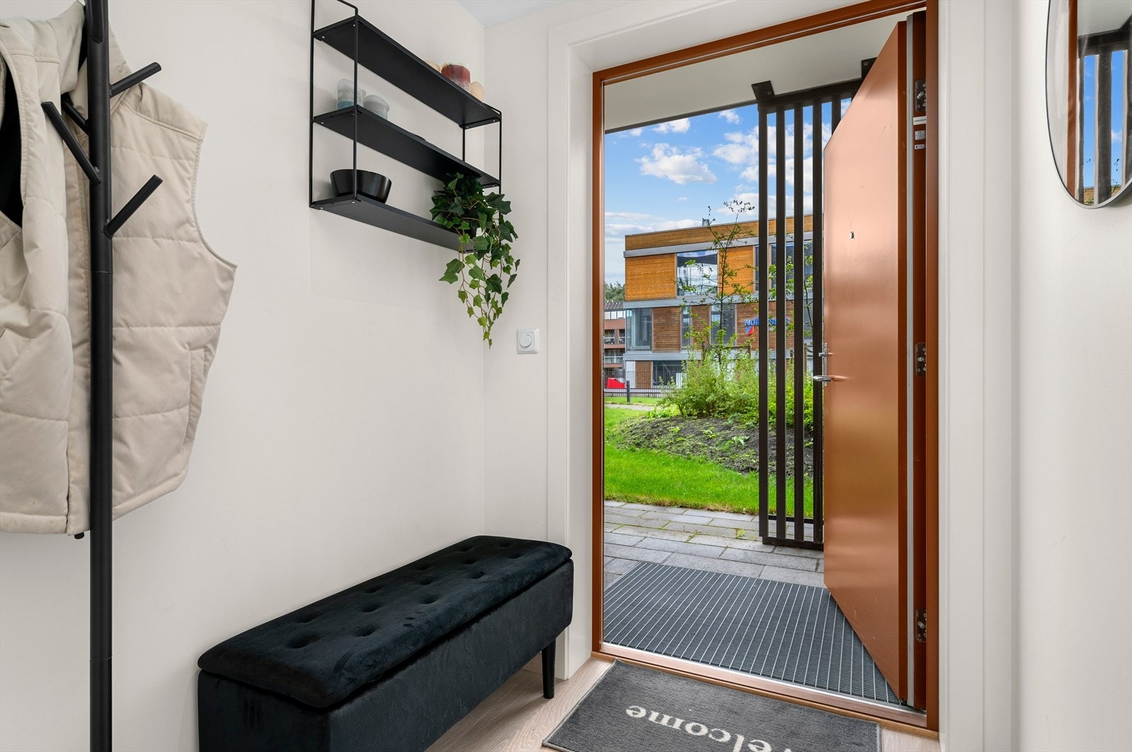 Leiligheten er relativt nyoppført og takstmann har vurdert boligen til gjennomgående TG0. Galleribilde