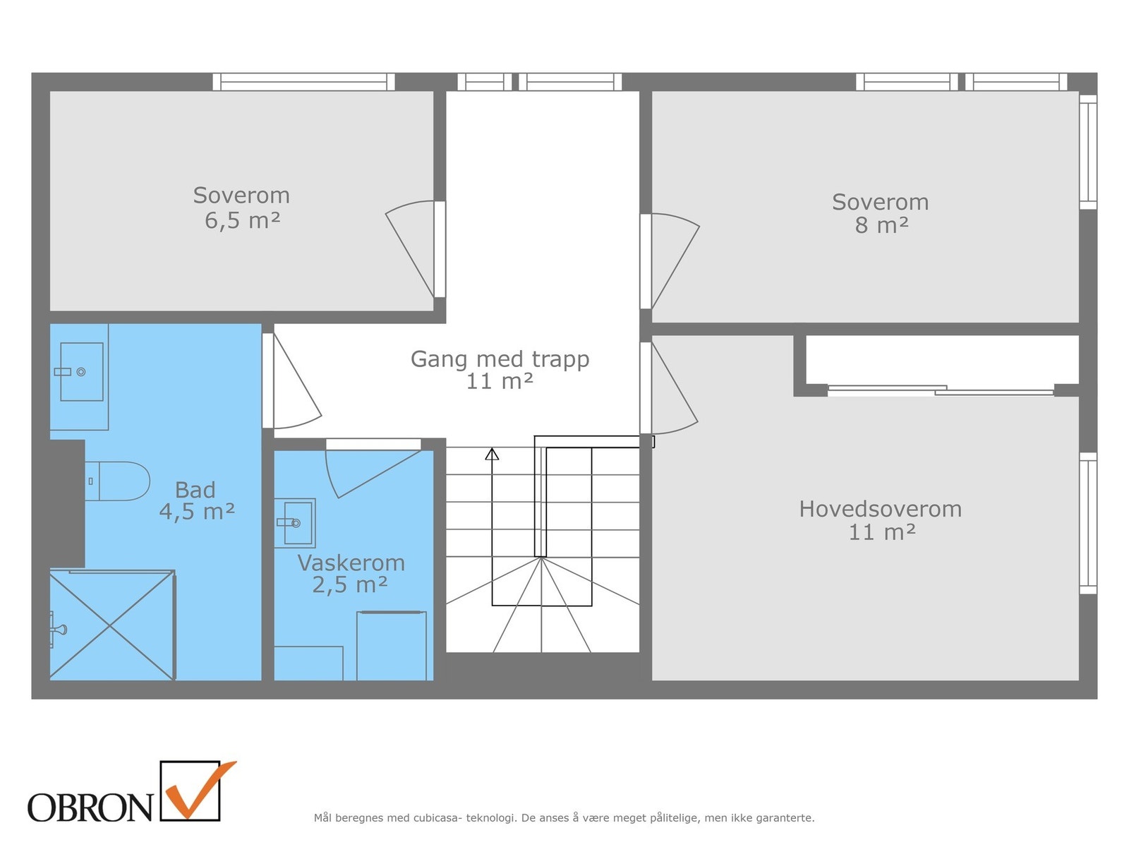 Planskisse 2. etasje Galleribilde