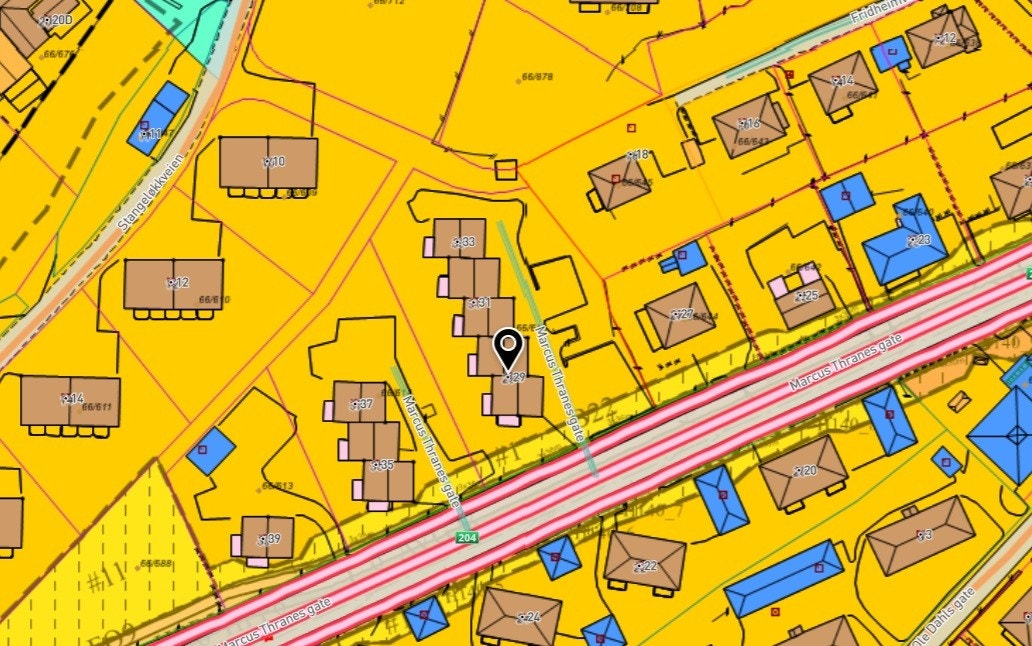 Reguleringskart Galleribilde