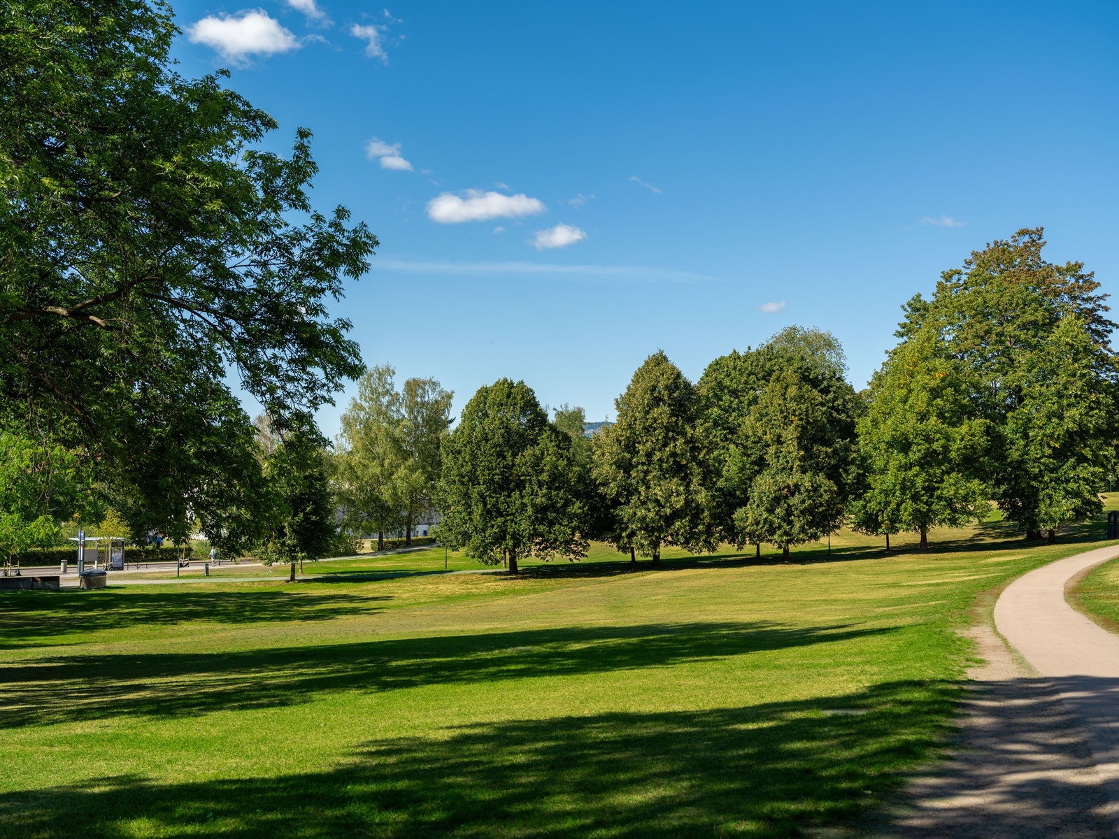 Nærområdet byr på mange flotte parker og grøntområder. Her ser du frodige Tøyenparken. Galleribilde