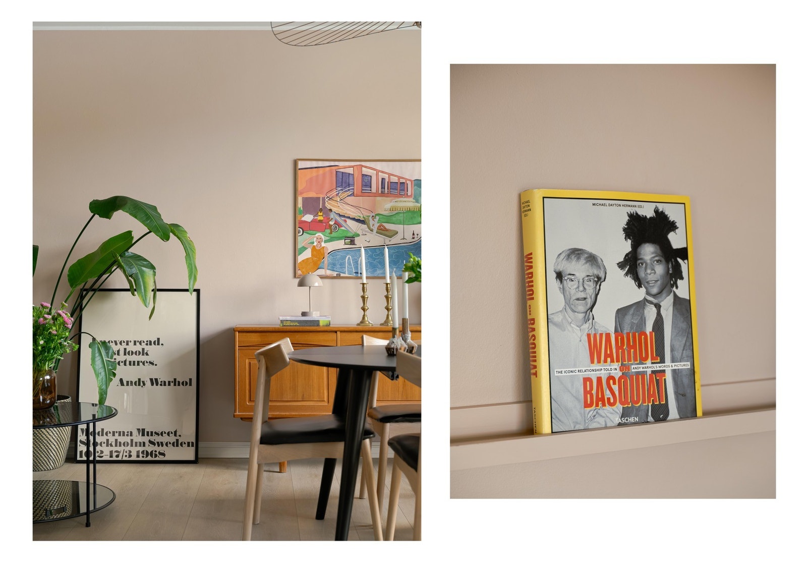 Alle overflater er malt i lyse og friske fargetoner. Galleribilde