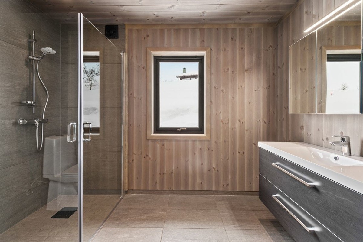 Bilde fra tilsvarende hytte Galleribilde