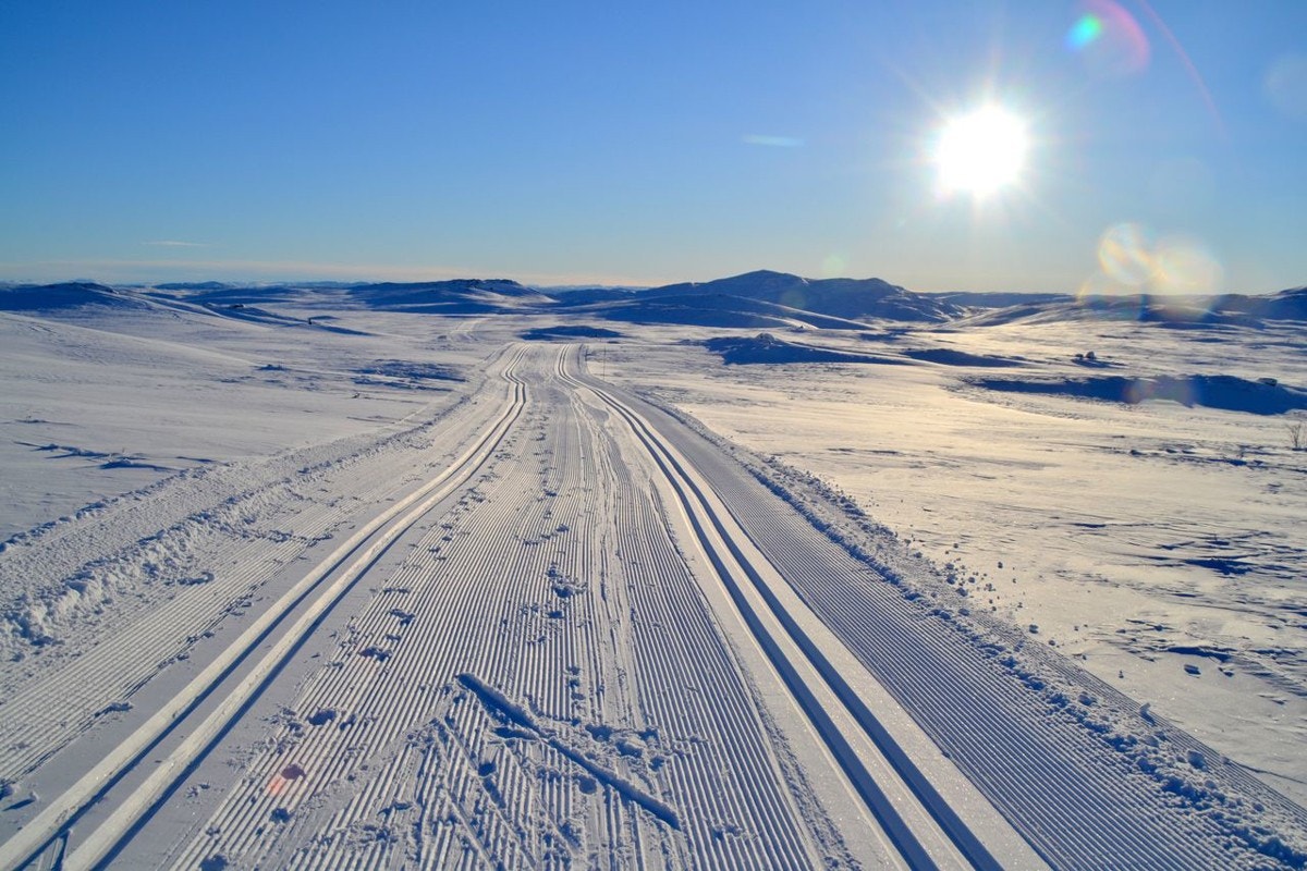 Området byr på fantastiske langrennsløyper hele vinteren Galleribilde