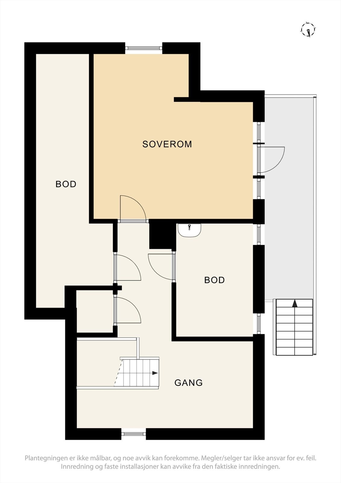 Plantegninger - Loft. Galleribilde