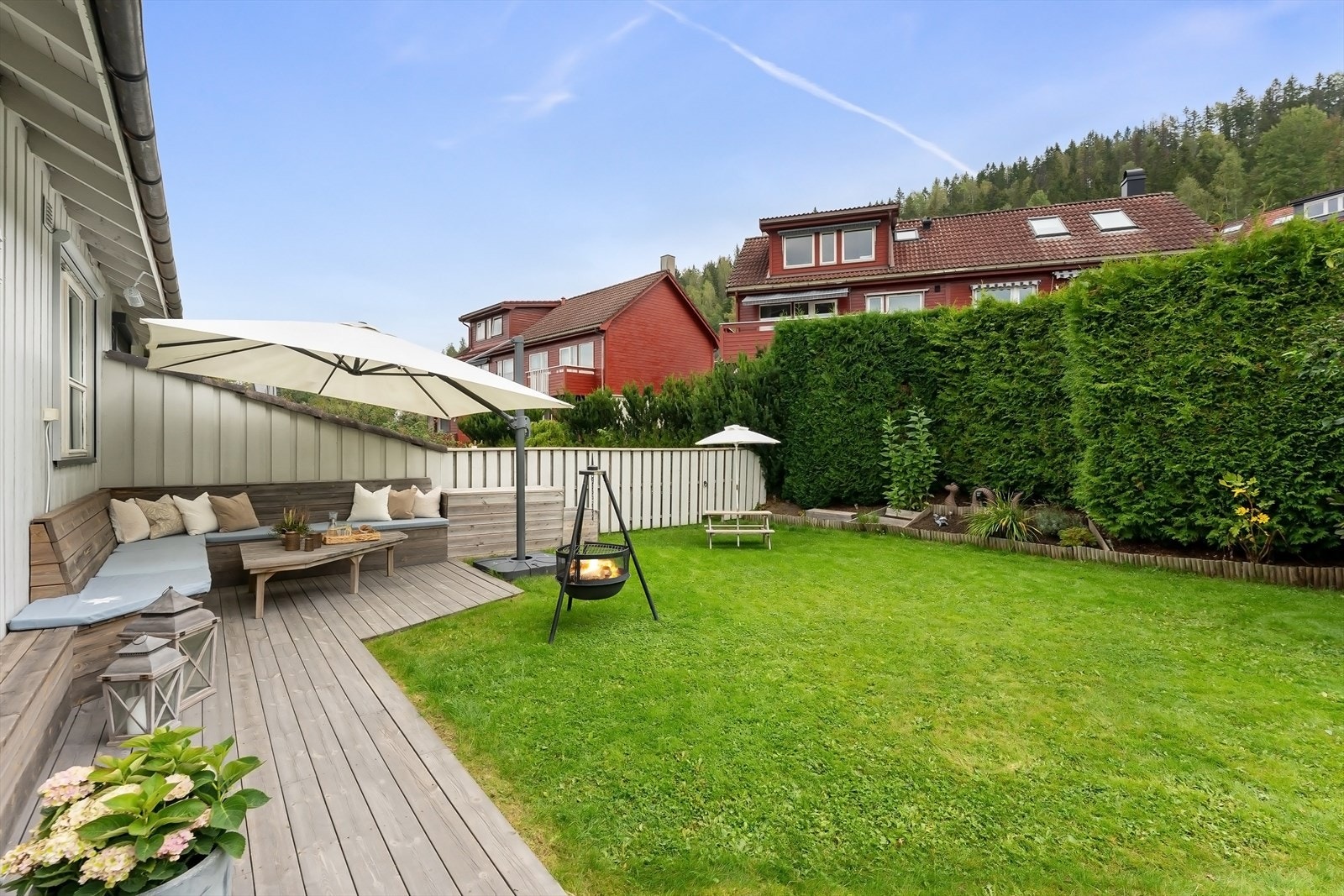 Hagen er godt skjermet for innsyn Galleribilde
