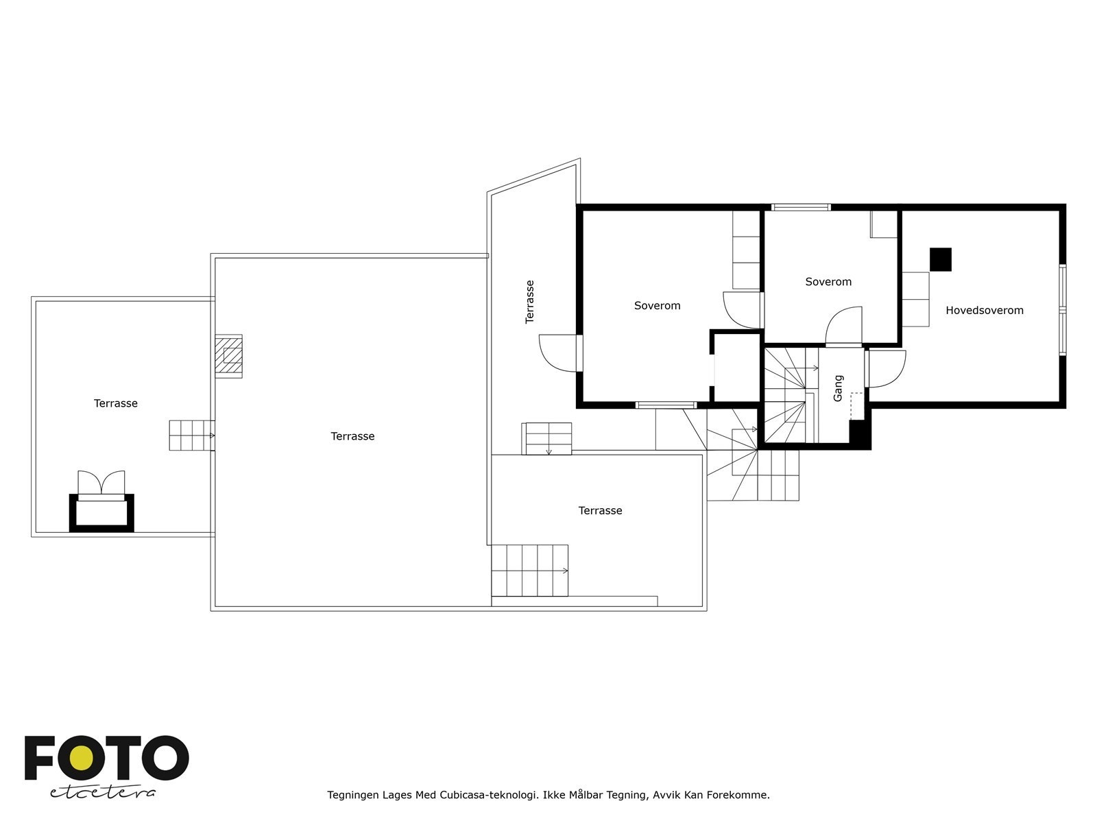 Veiledende plantegning 2. etasje. Ikke målbar Galleribilde