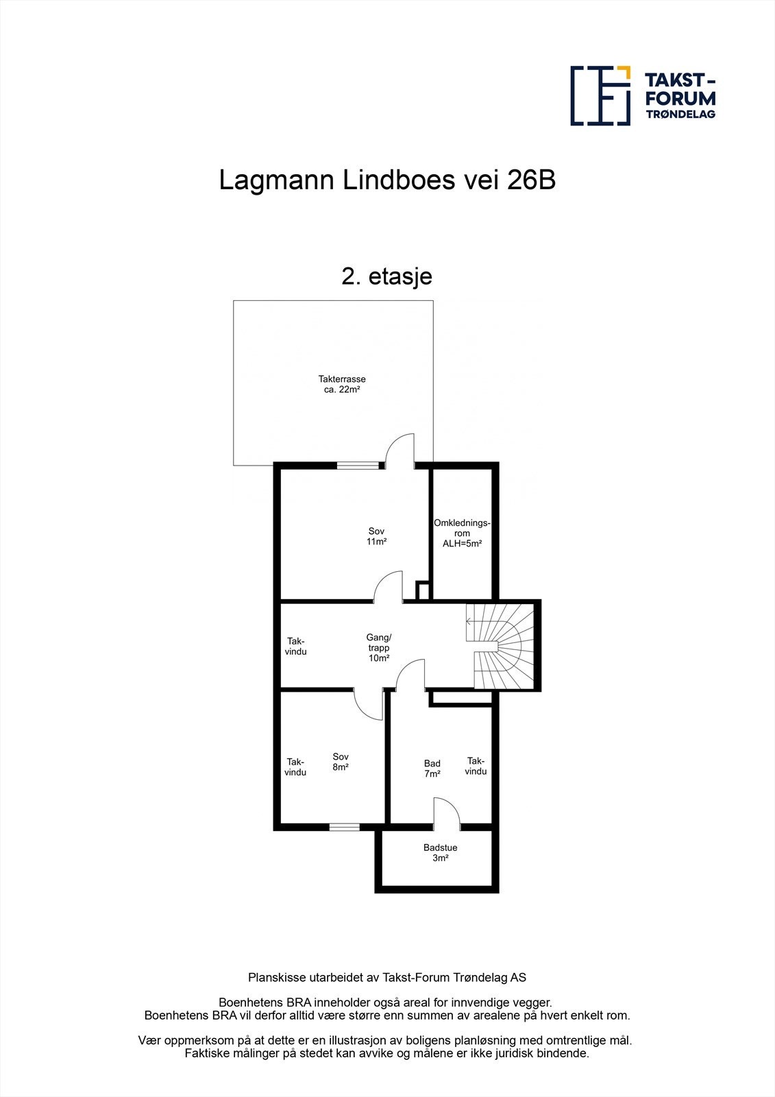 Planskisse 2.etasje Galleribilde