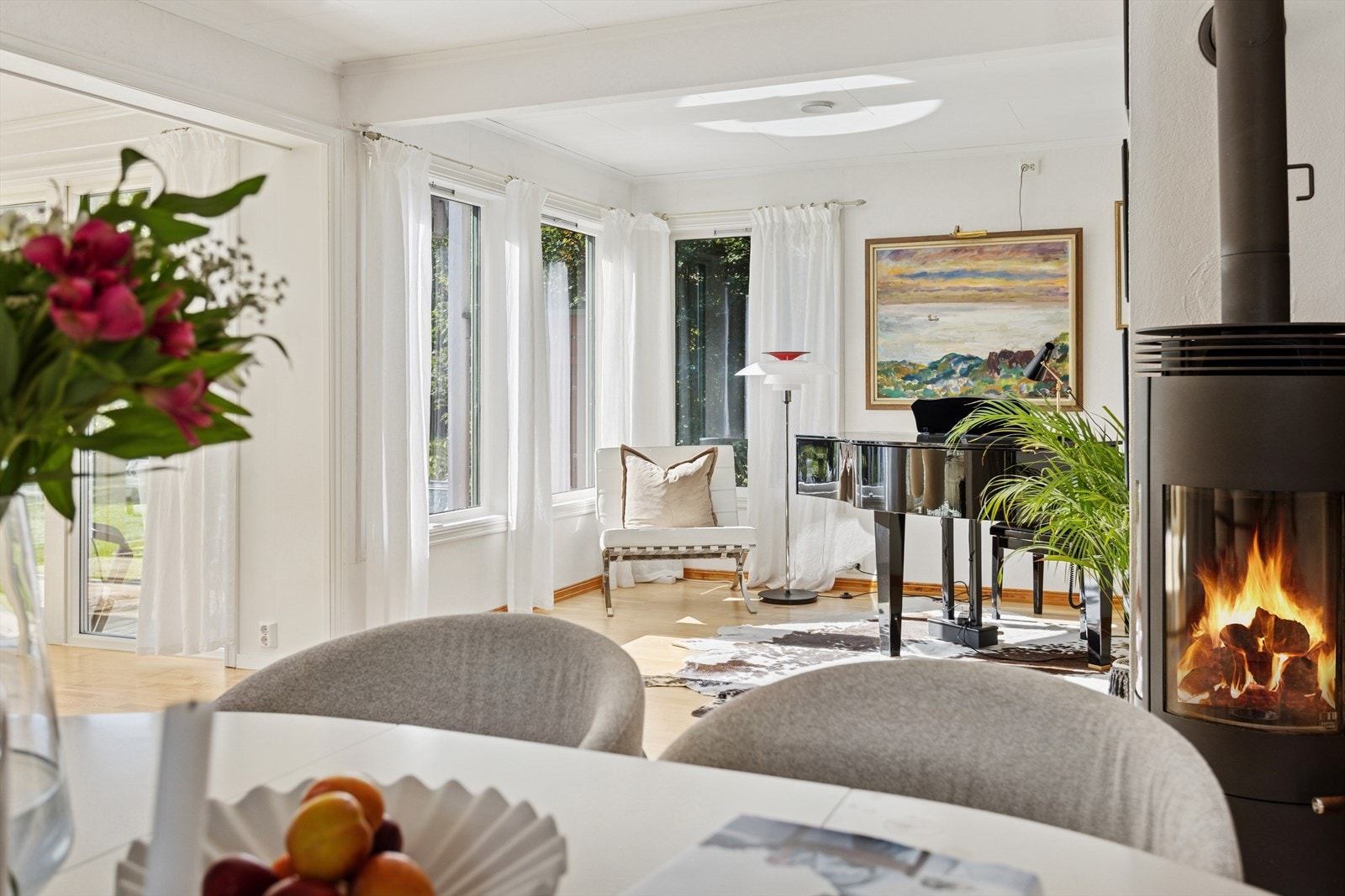 Her er alt lagt til rette for kos og hygge. Galleribilde