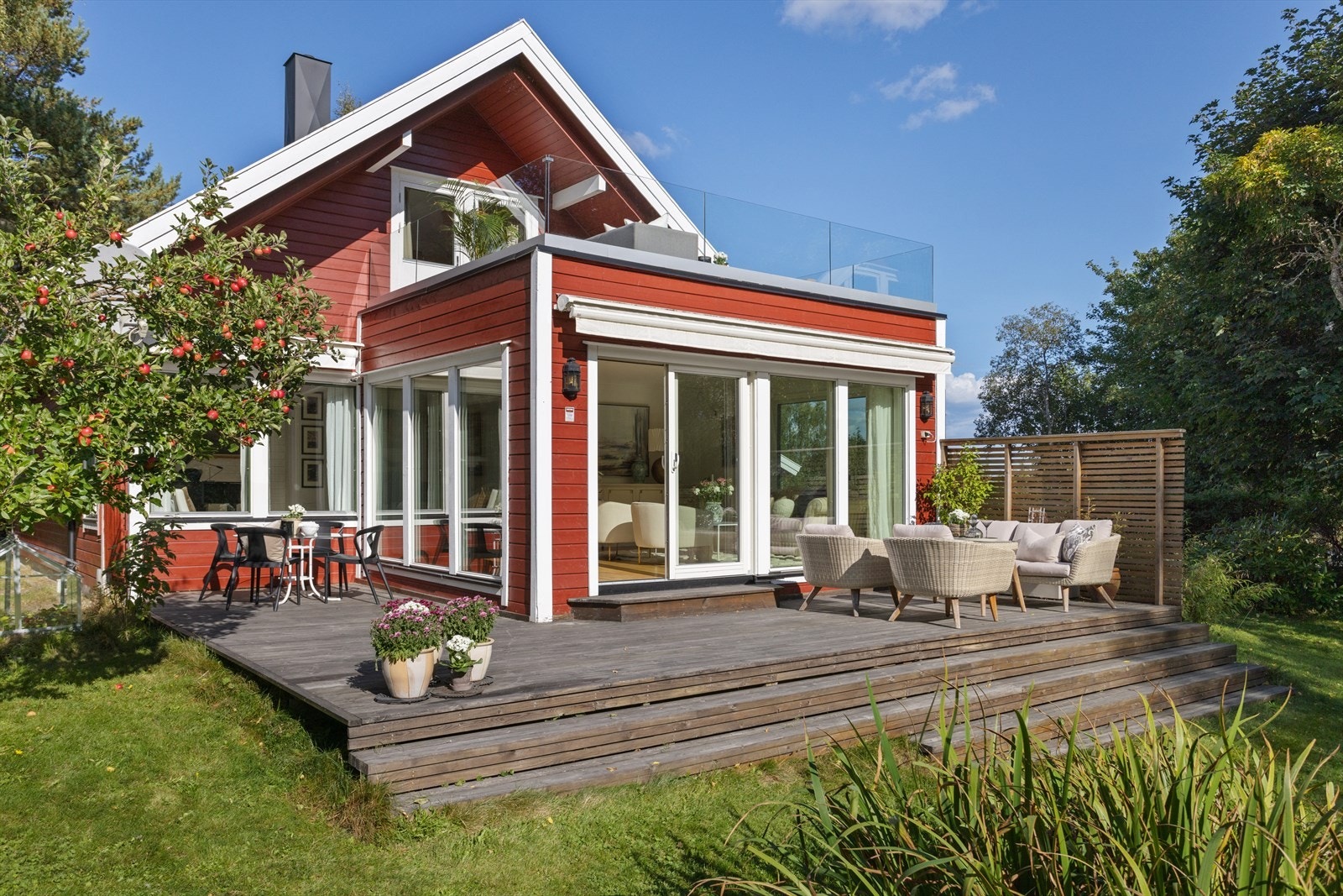 Her bor du skjermet med gode solforhold. Galleribilde