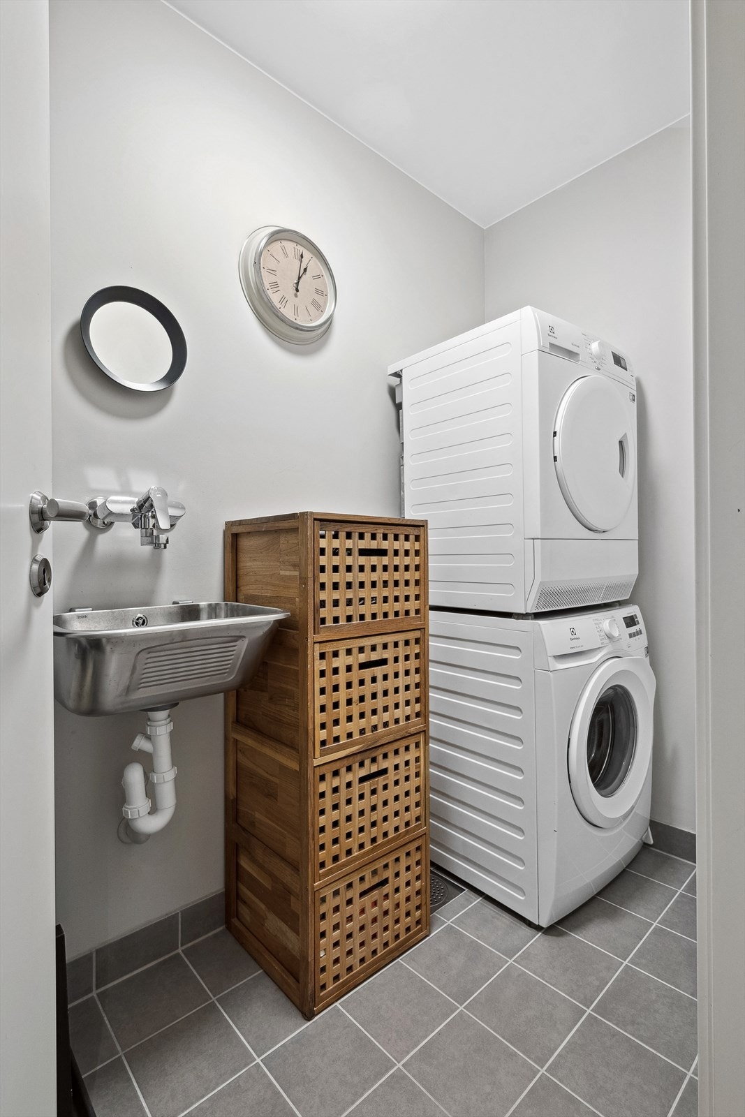 - Separat vaskerom, praktisk utstyrt med utslagsvask - Galleribilde