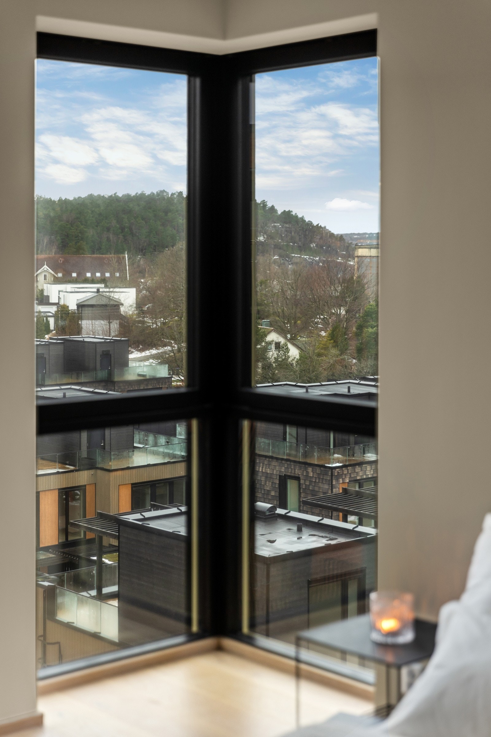 I 8 etasje har man lite innsyn Galleribilde