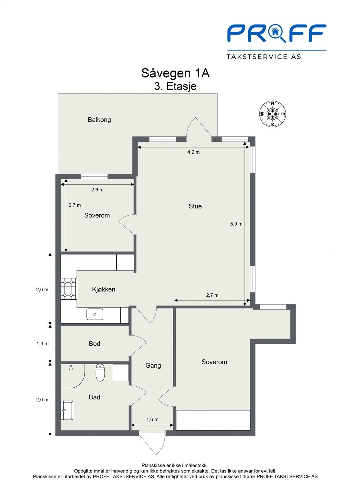 Planskisse. Galleribilde