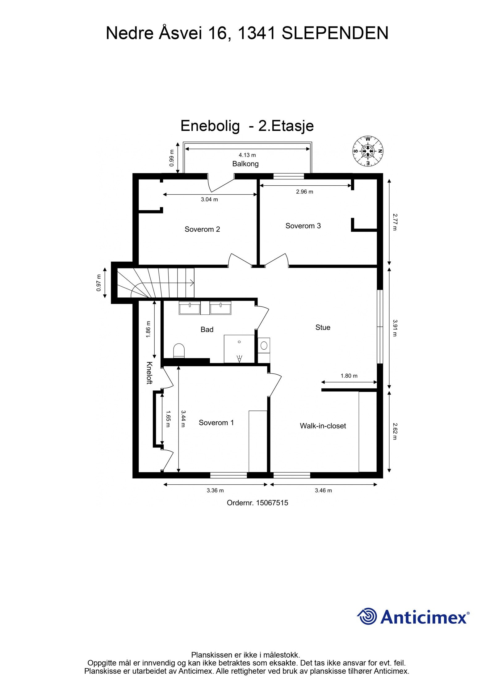 Plantegning - 2.Etasje Galleribilde